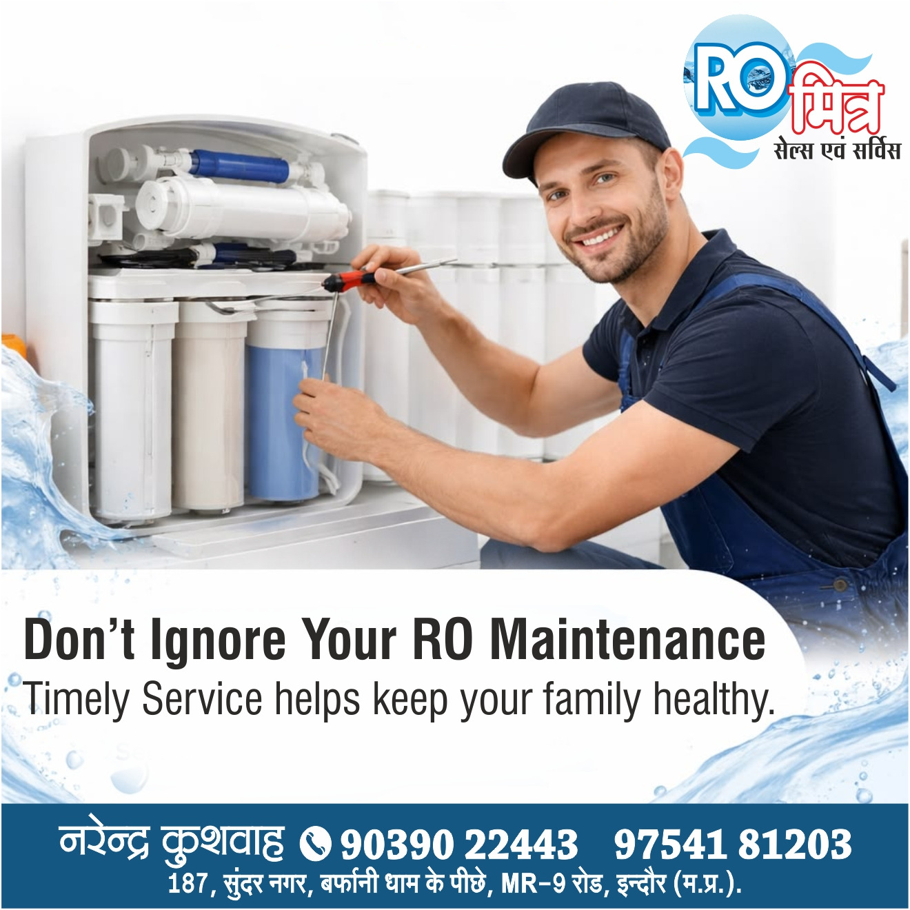 RO Maintenance Services in Indore